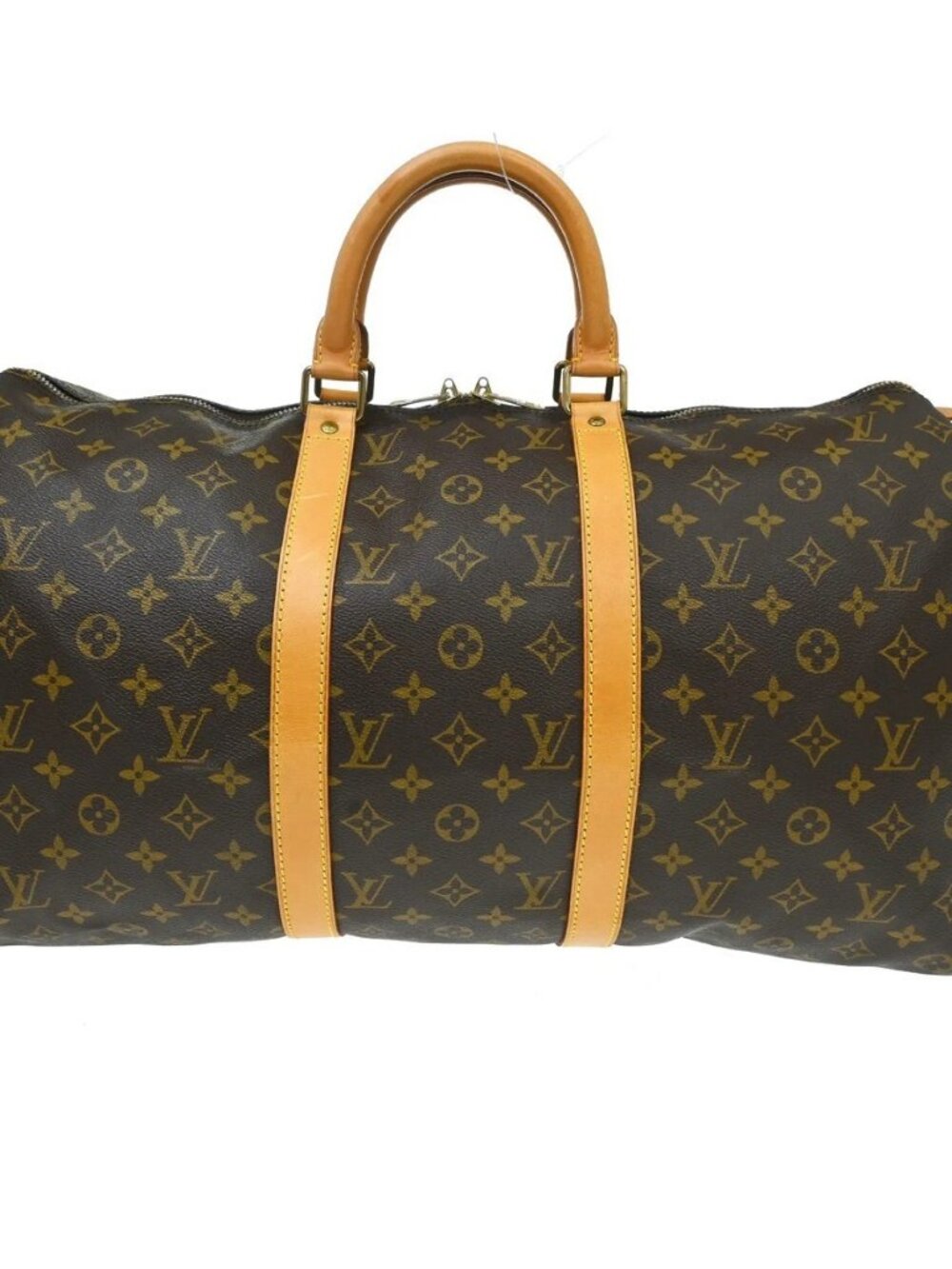 Best06 Louis Vuitton Monogram KEEPALL 50 Duffle Handbag M41426 SP1915 NQ09996